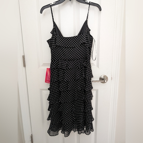 Lauren Ralph Lauren, Black/White polka dot dress, new with tags - Picture 2 of 4